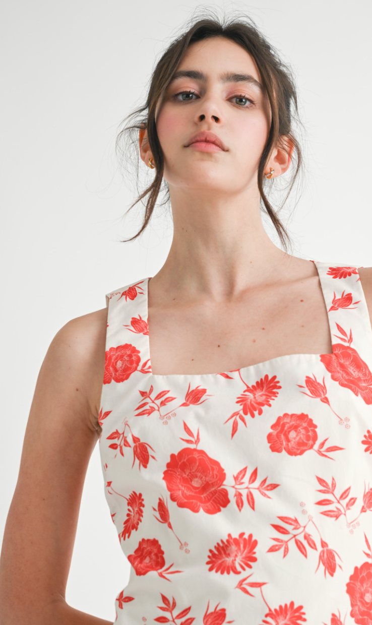 Aubrey Floral Shift Dress