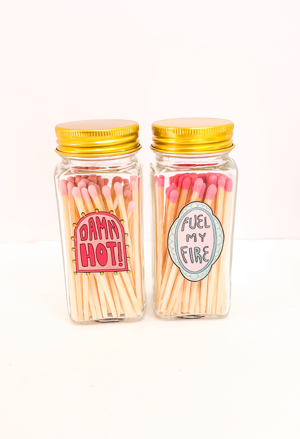 Fuel My Fire Matchstick Jar