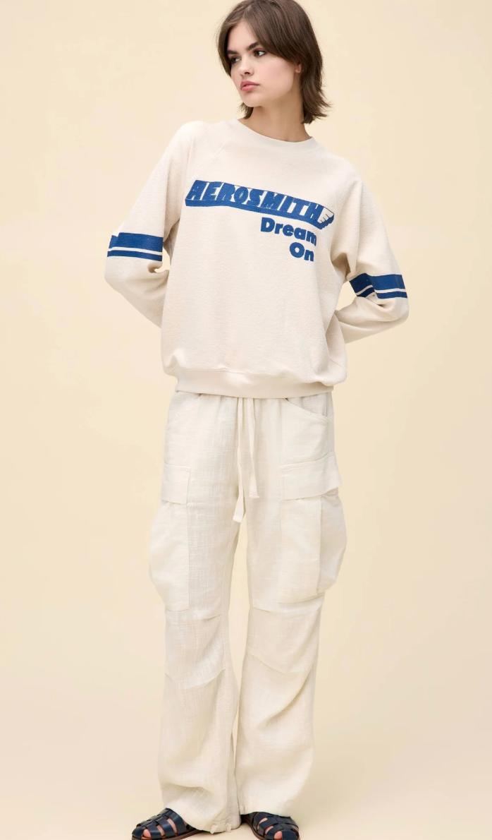 Aerosmith Reverse Raglan Crew