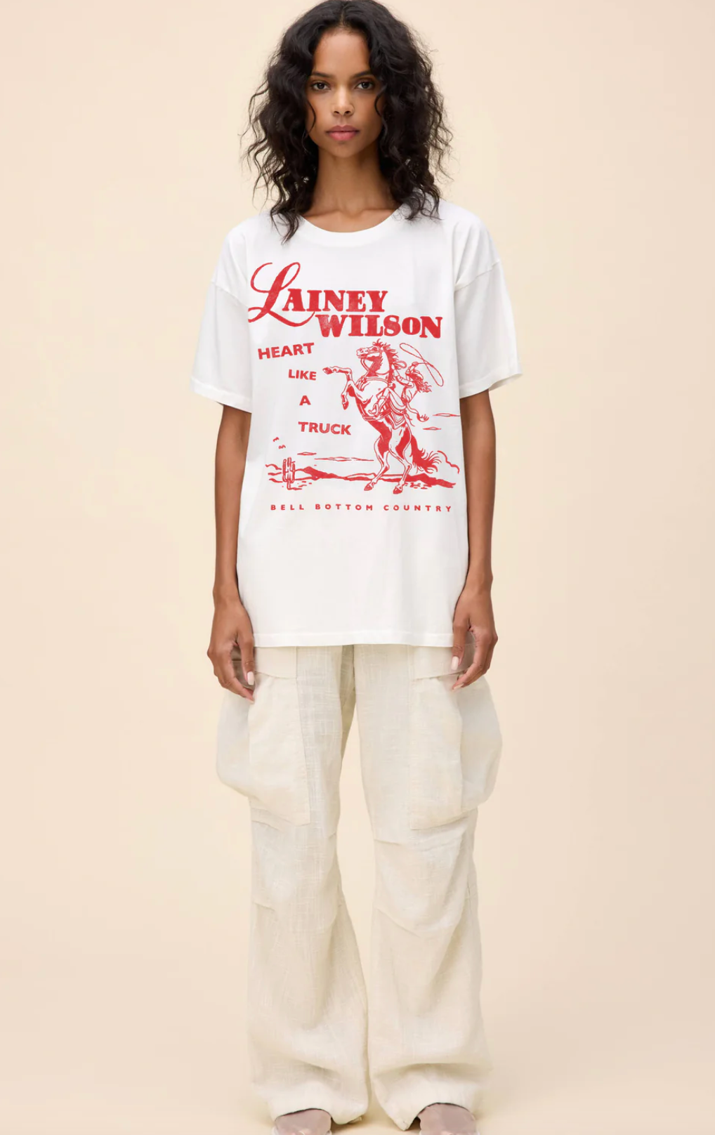 Lainey Wilson Bell Bottom Merch Tee