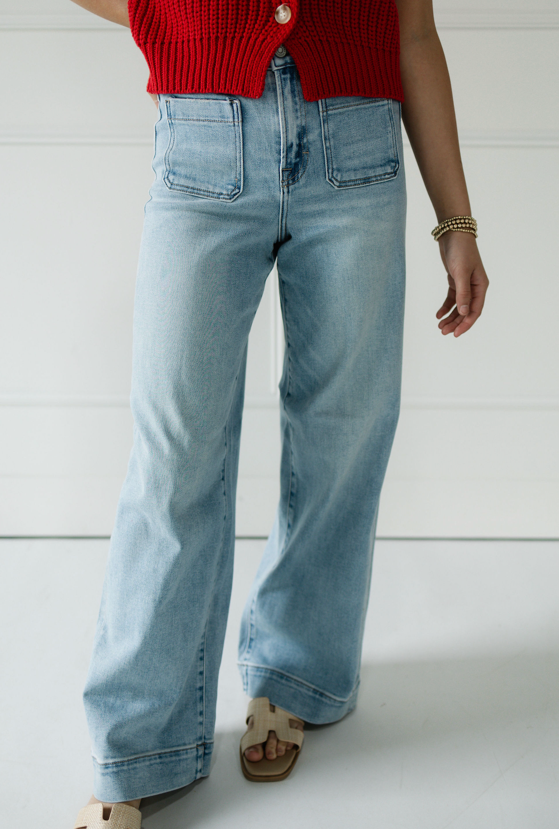 Nori Light Blue Pocket Jeans