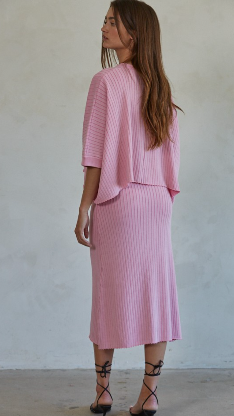 Landry Pink Dress & Top Set of 2