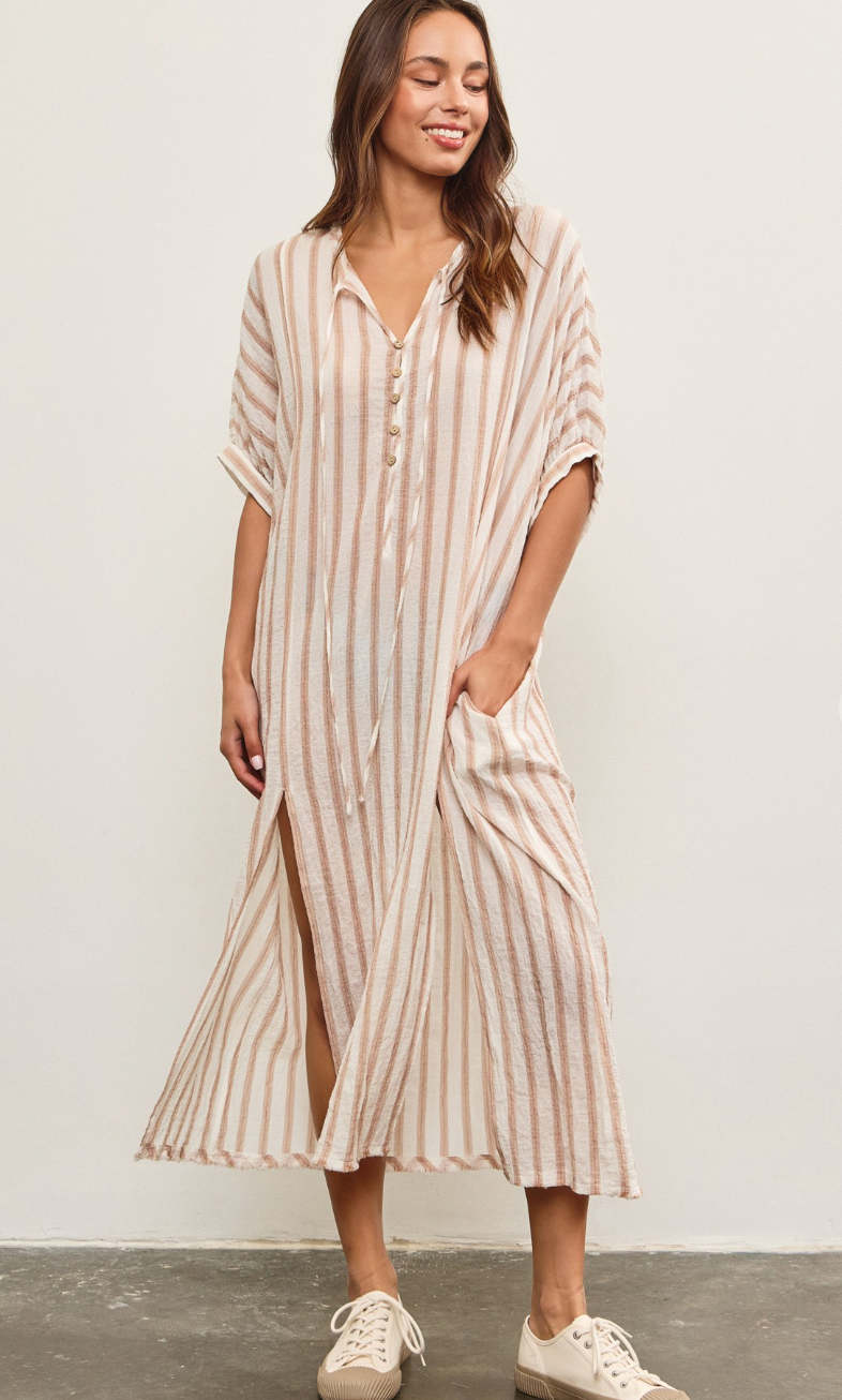 Genova Tunic Tie Dress