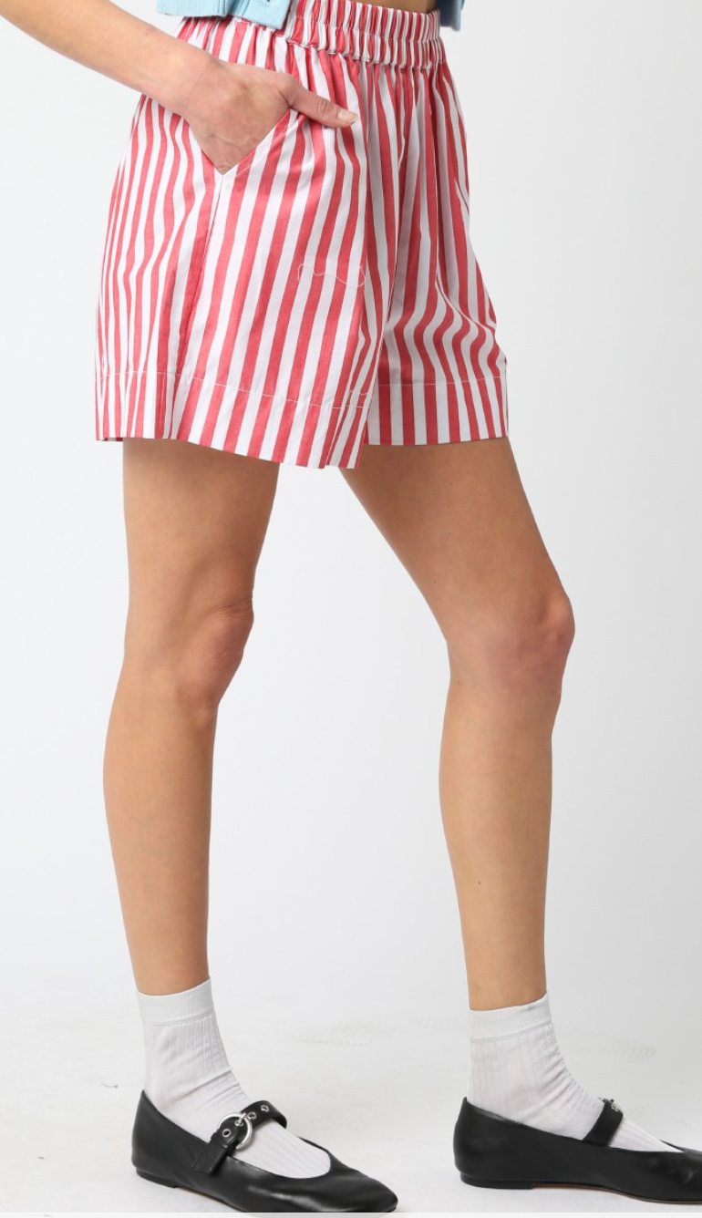 Billie Stripe Shirt & Shorts Set of 2