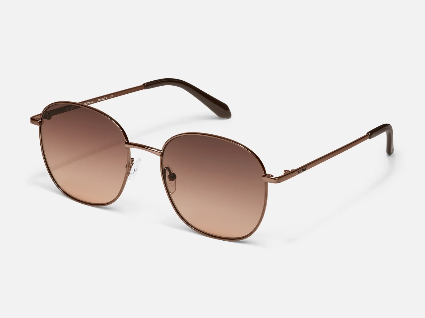 Jezabell Quay Sunglasses - Chocolate Brown