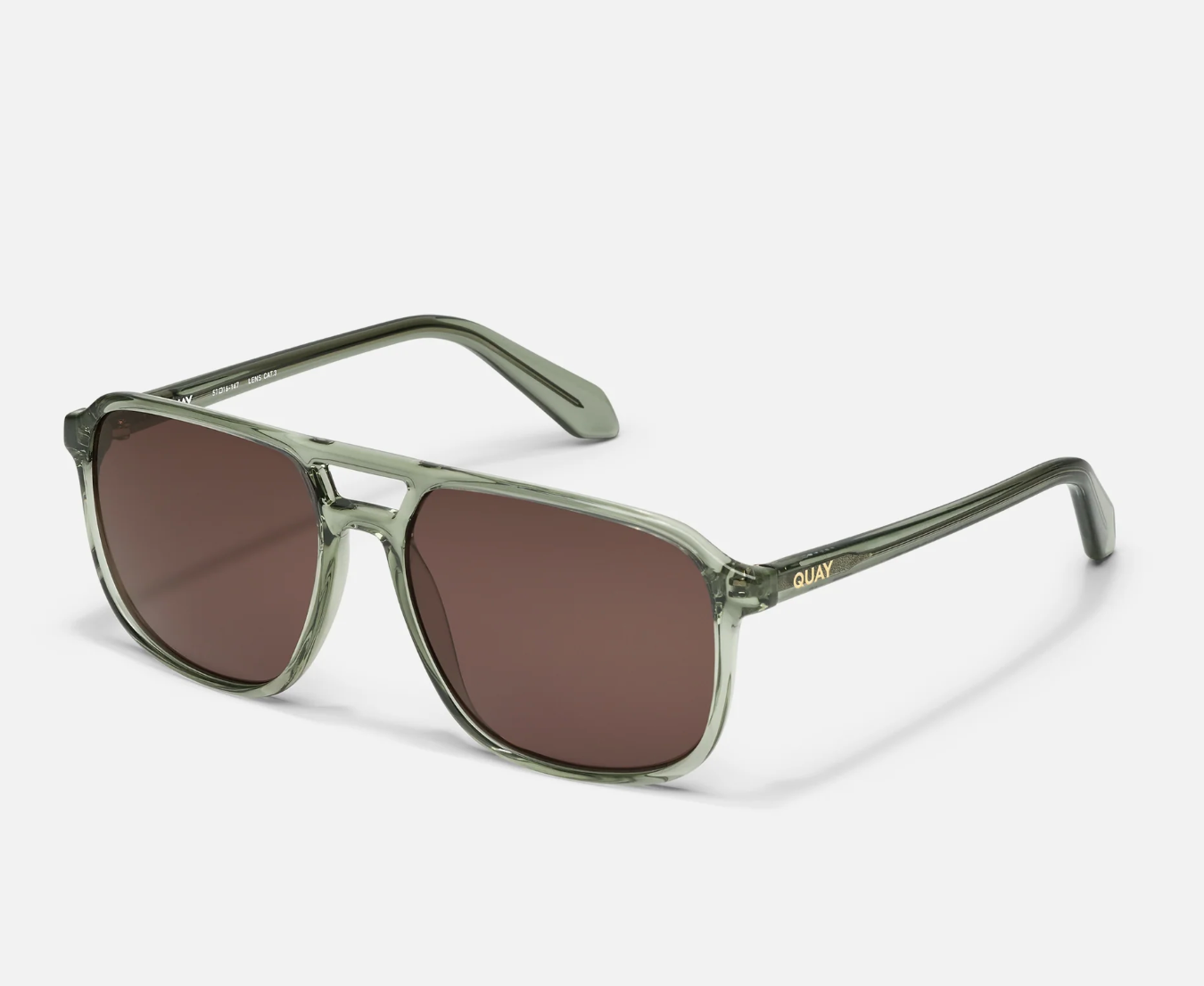 On the Fly Quay Sunglasses - Moss Brown