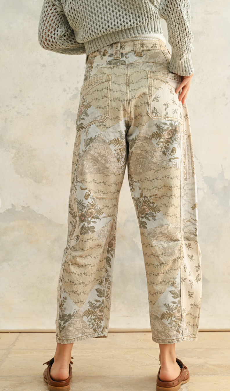 Mixed Prints & Patterns Pants