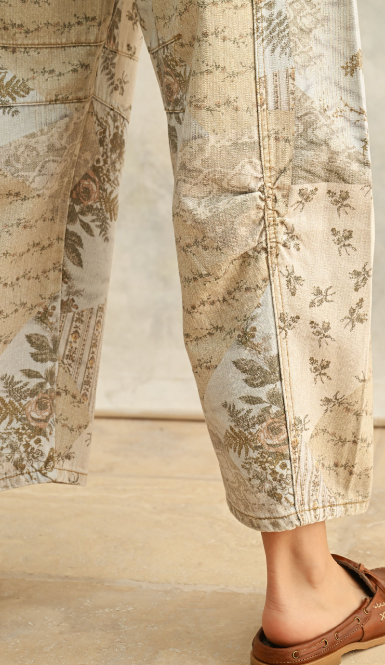 Mixed Prints & Patterns Pants