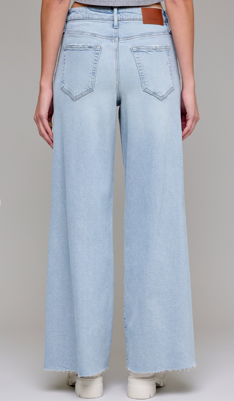 Nori High Rise Distressed Jeans