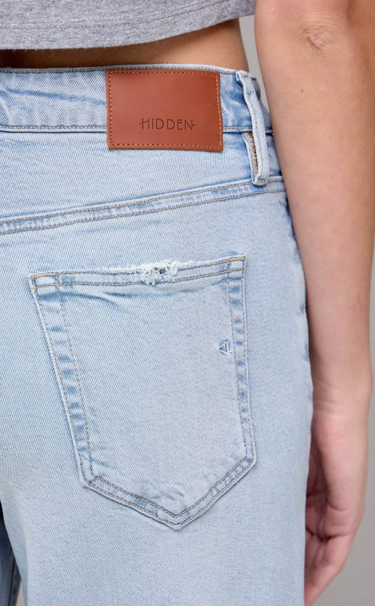 Nori High Rise Distressed Jeans