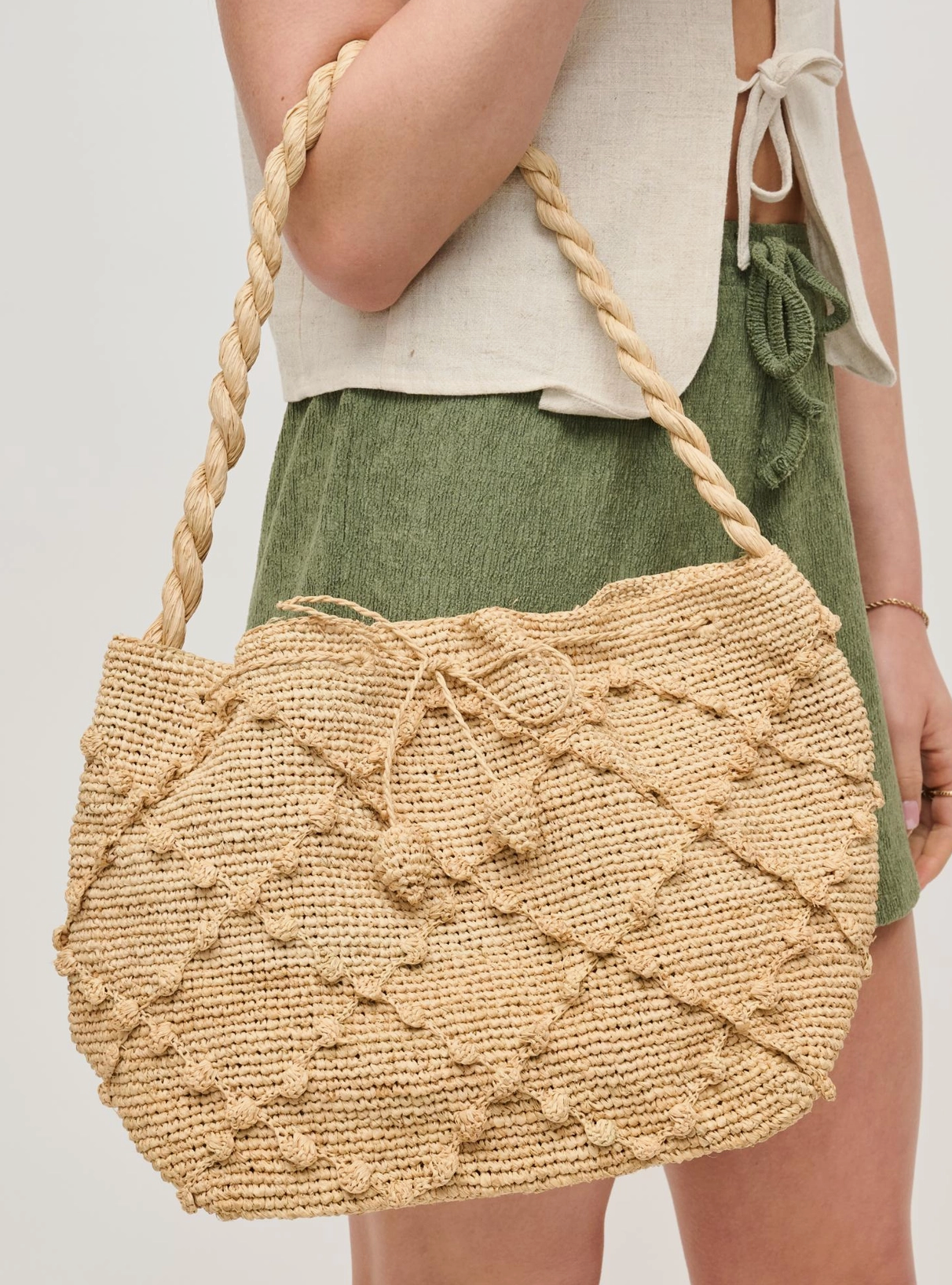Rue Straw Tote