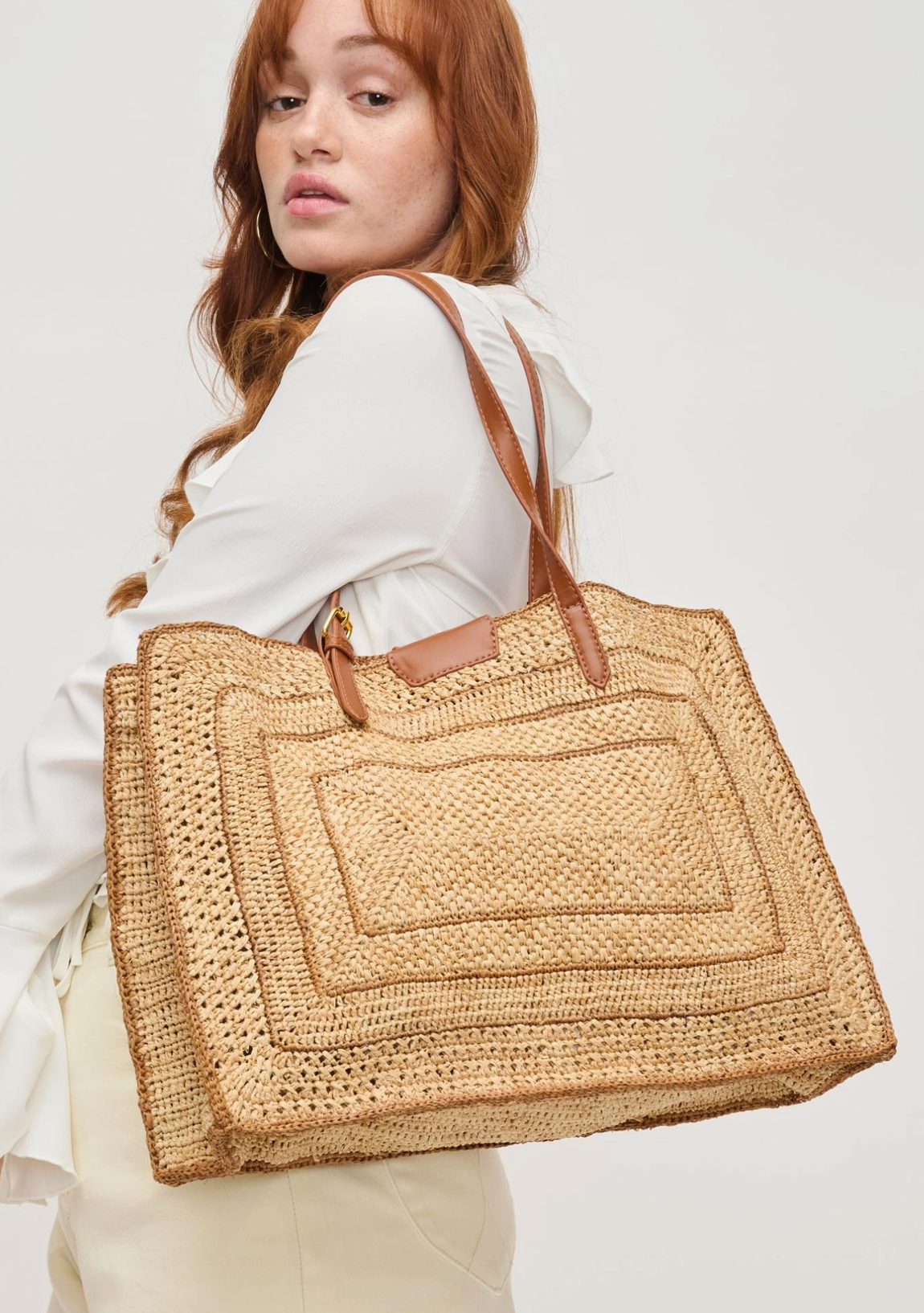 Demi Natural Tote Bag