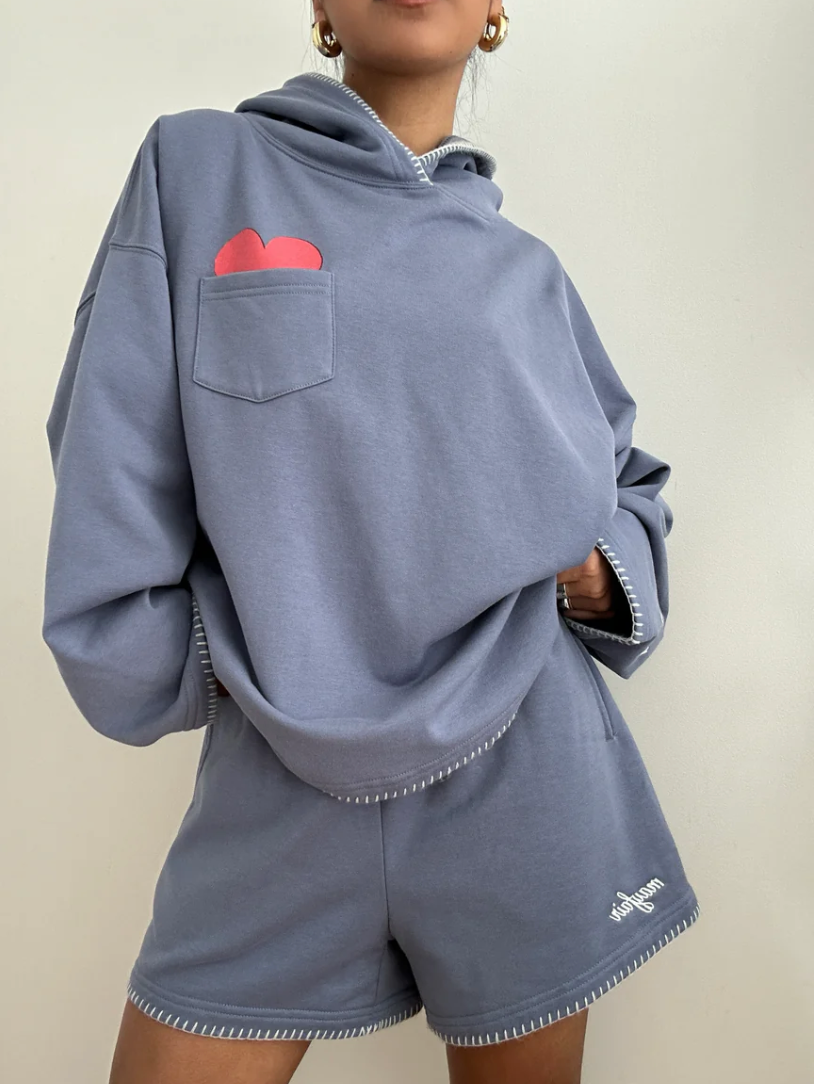 I Love My Humaness Sweatshorts