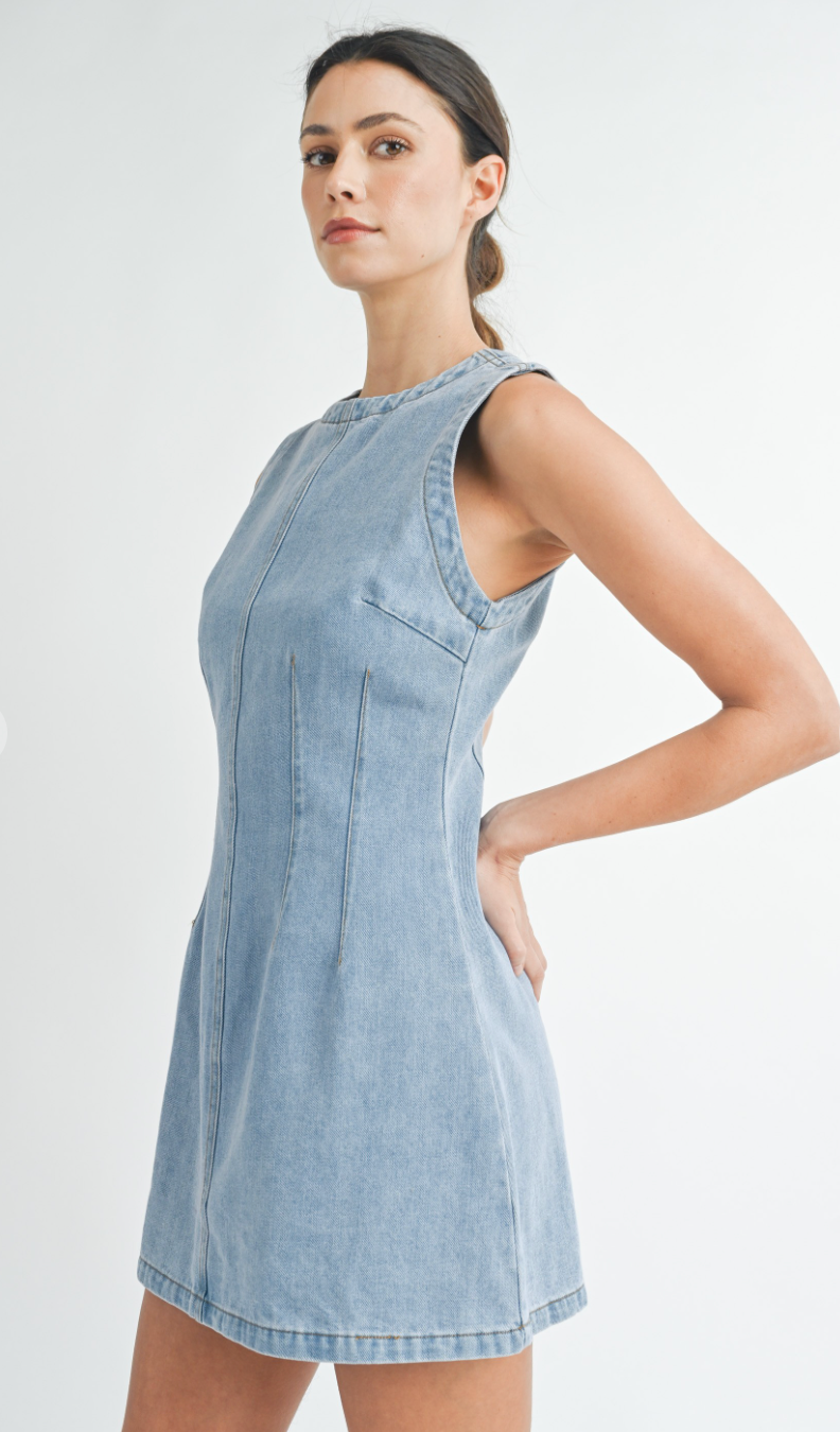 Loghan Light Denim Dress