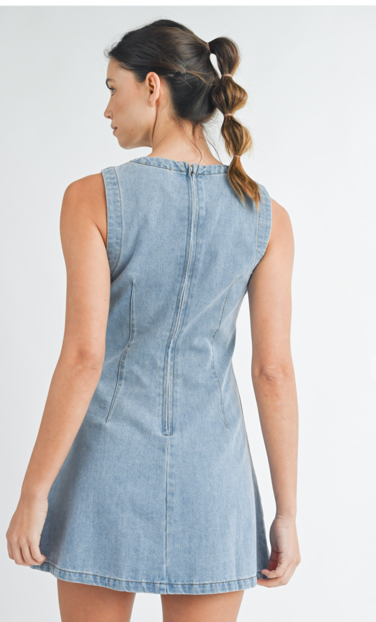 Loghan Light Denim Dress
