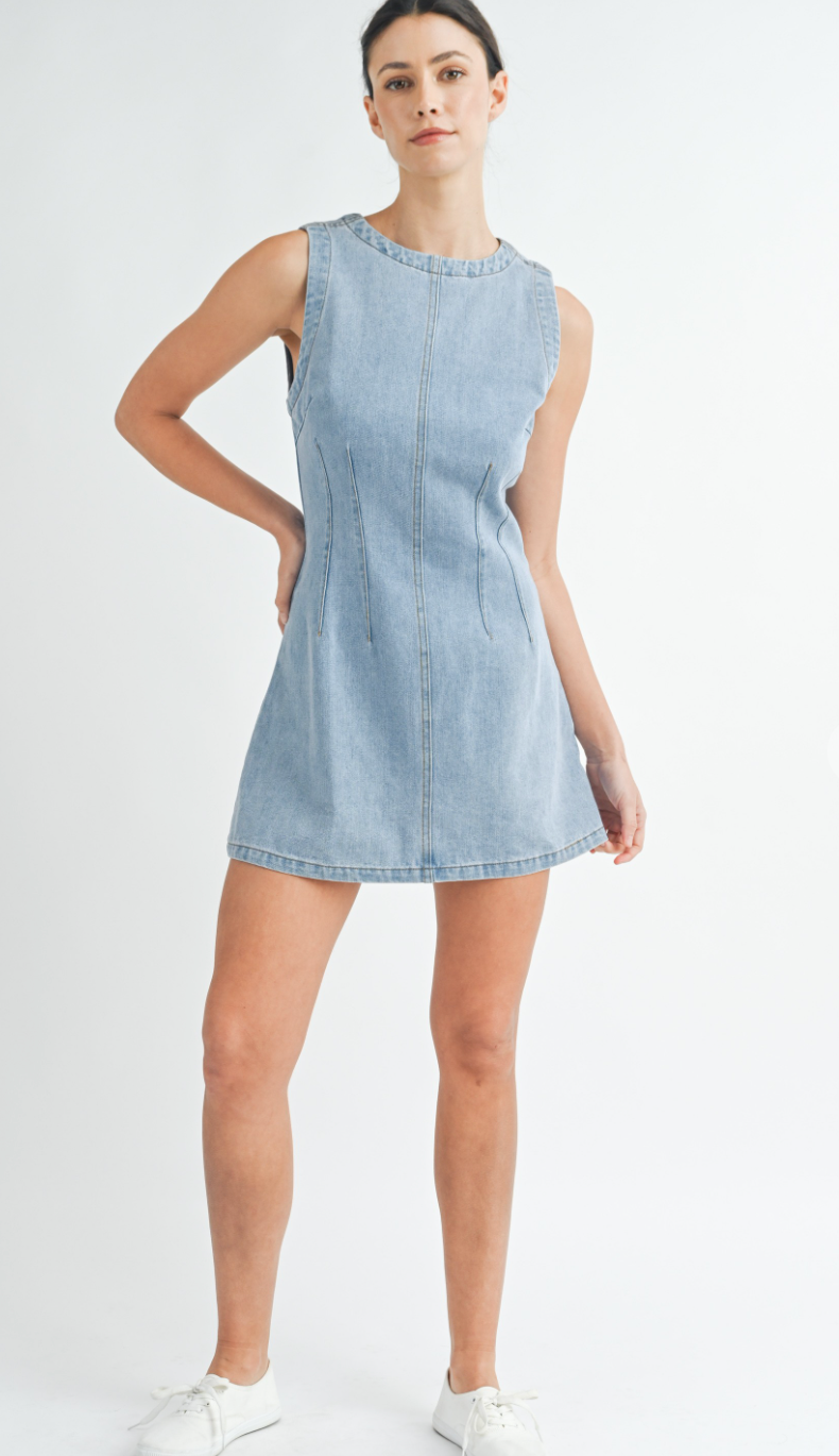 Loghan Light Denim Dress