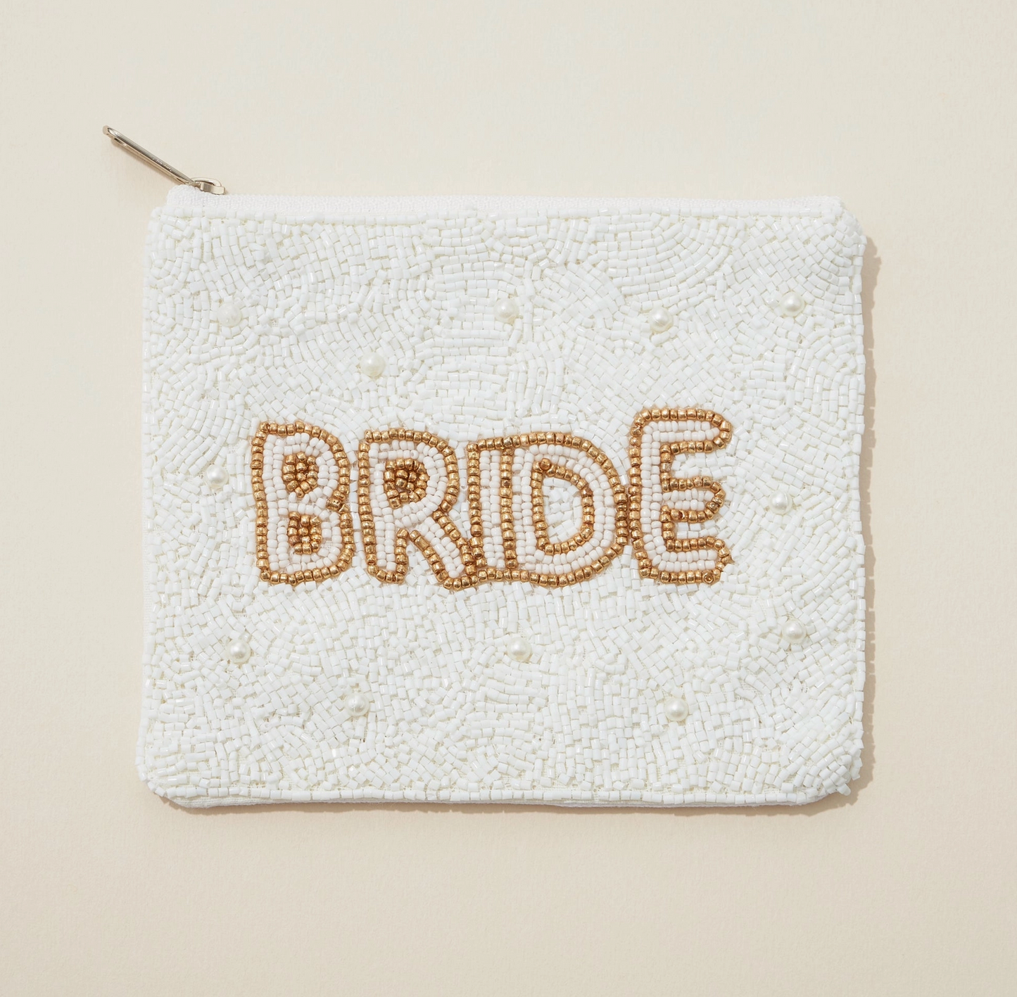 Beaded BRIDE Coin Purse