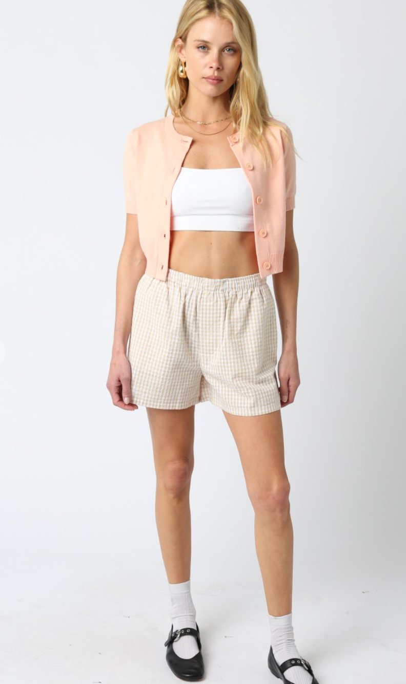 Khaki Boxer Shorts