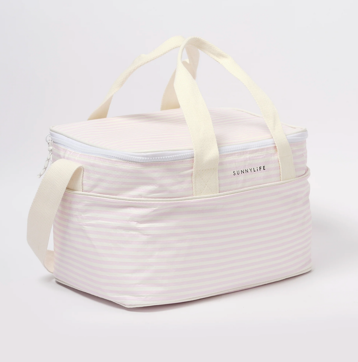 Cooler Bag - Pink Stripe