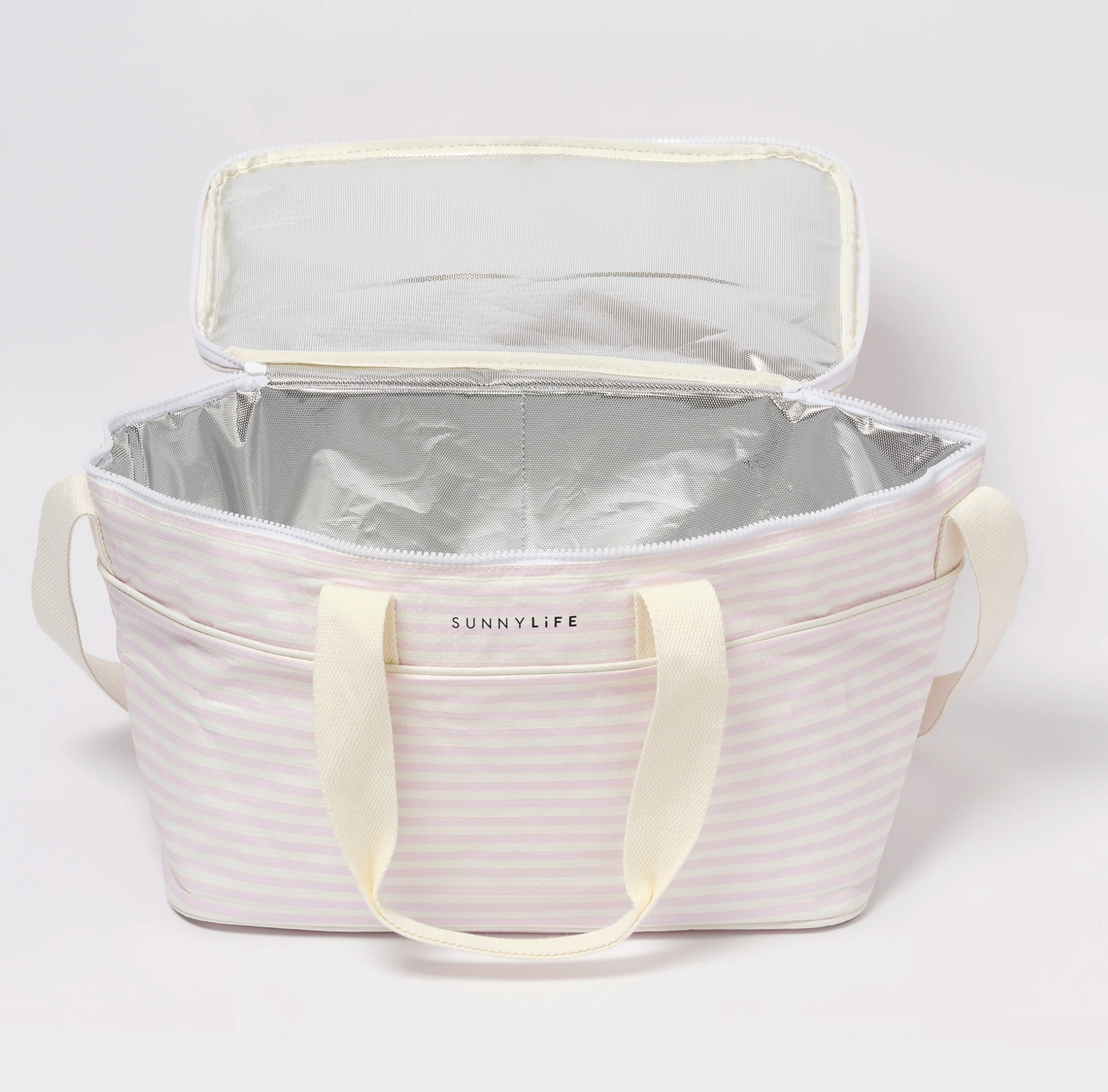 Cooler Bag - Pink Stripe