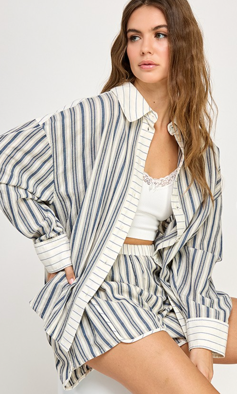 Summer Breeze Stripe Shorts