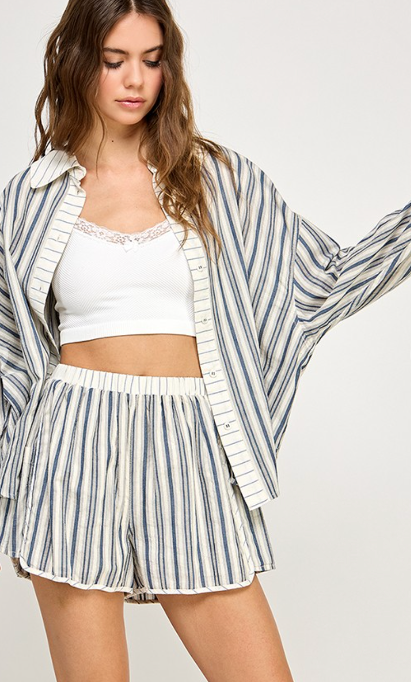 Summer Breeze Stripe Shorts
