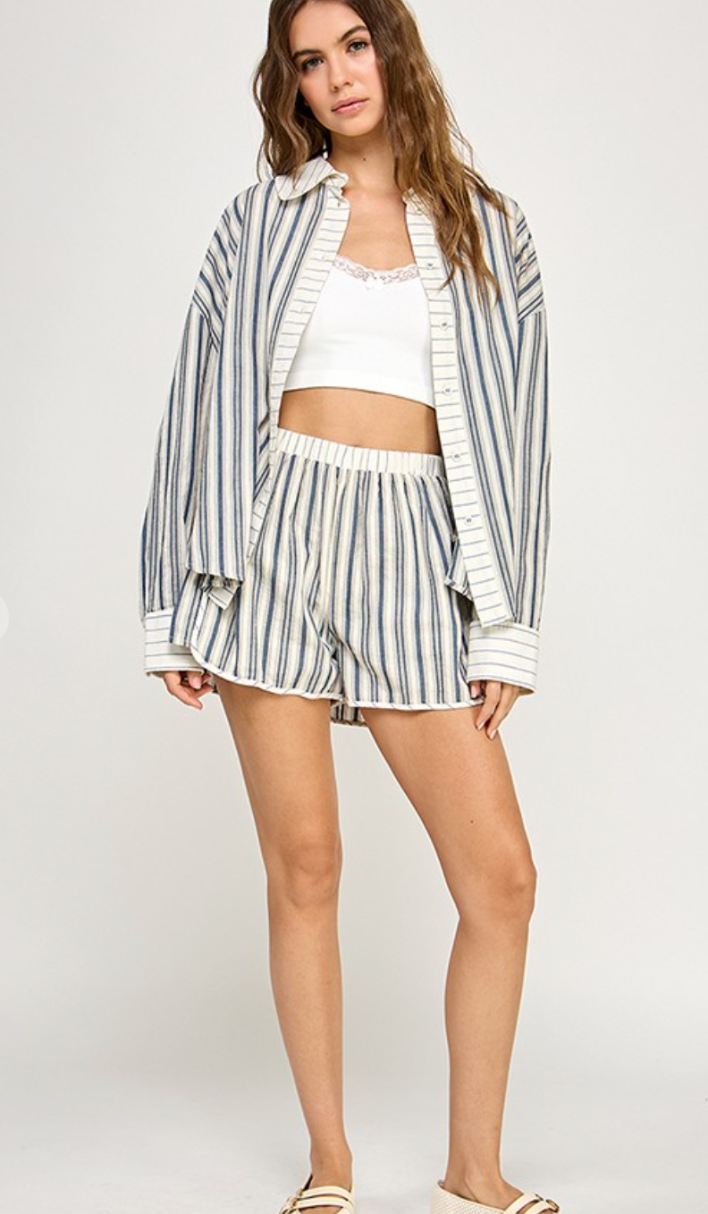 Summer Breeze Stripe Shorts