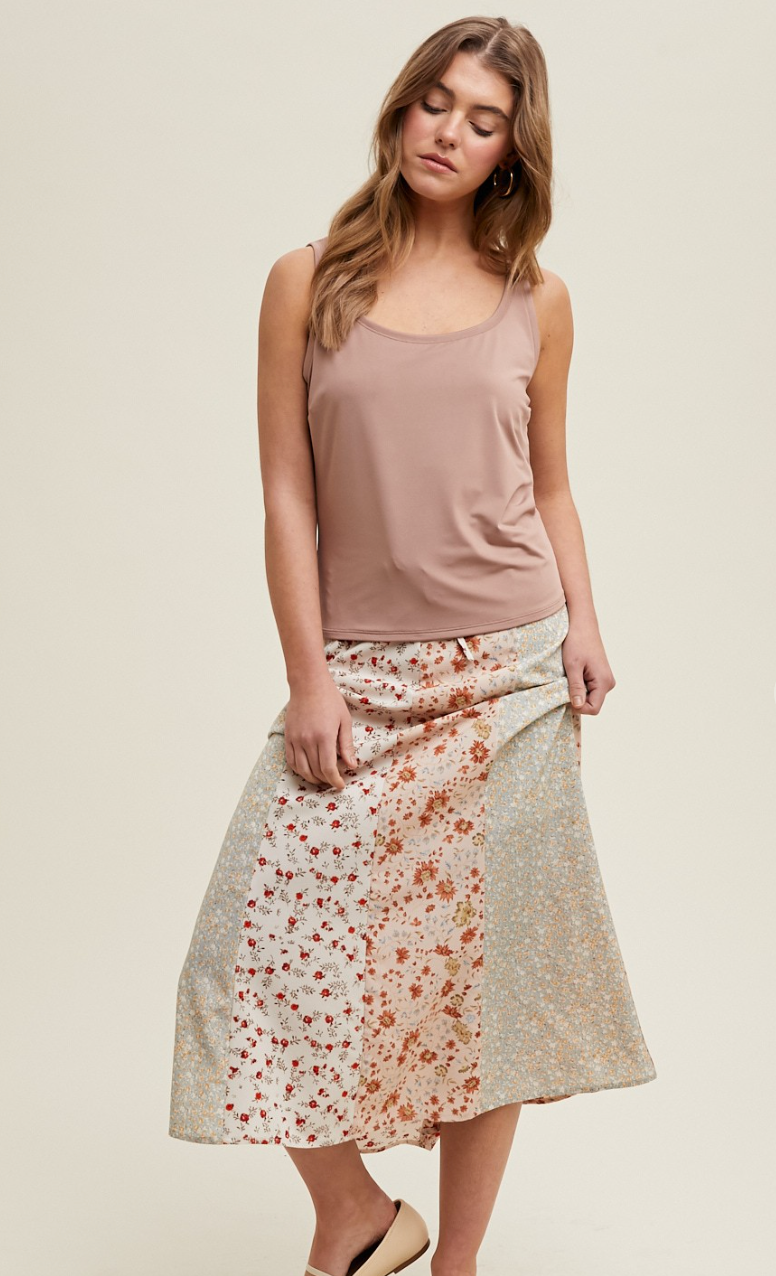 Basic Tank Top Taupe