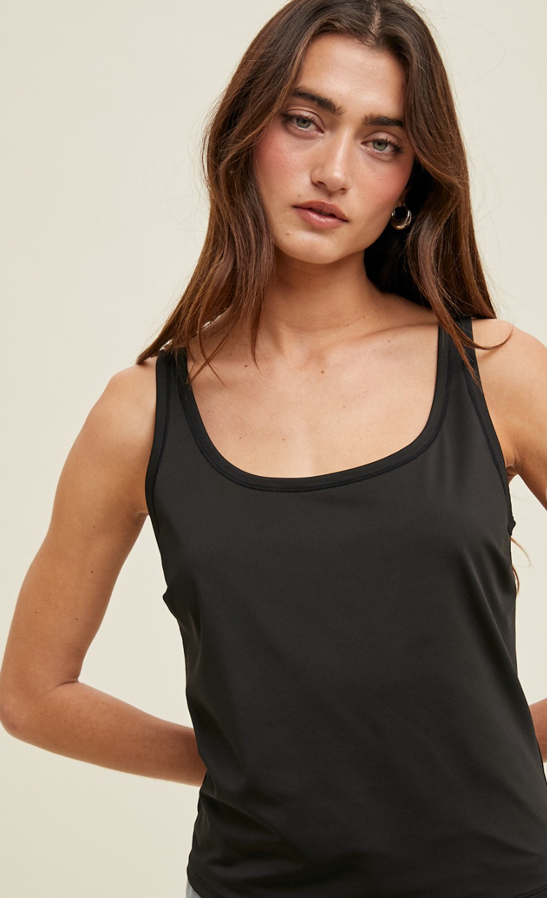 Basic Tank Top Black