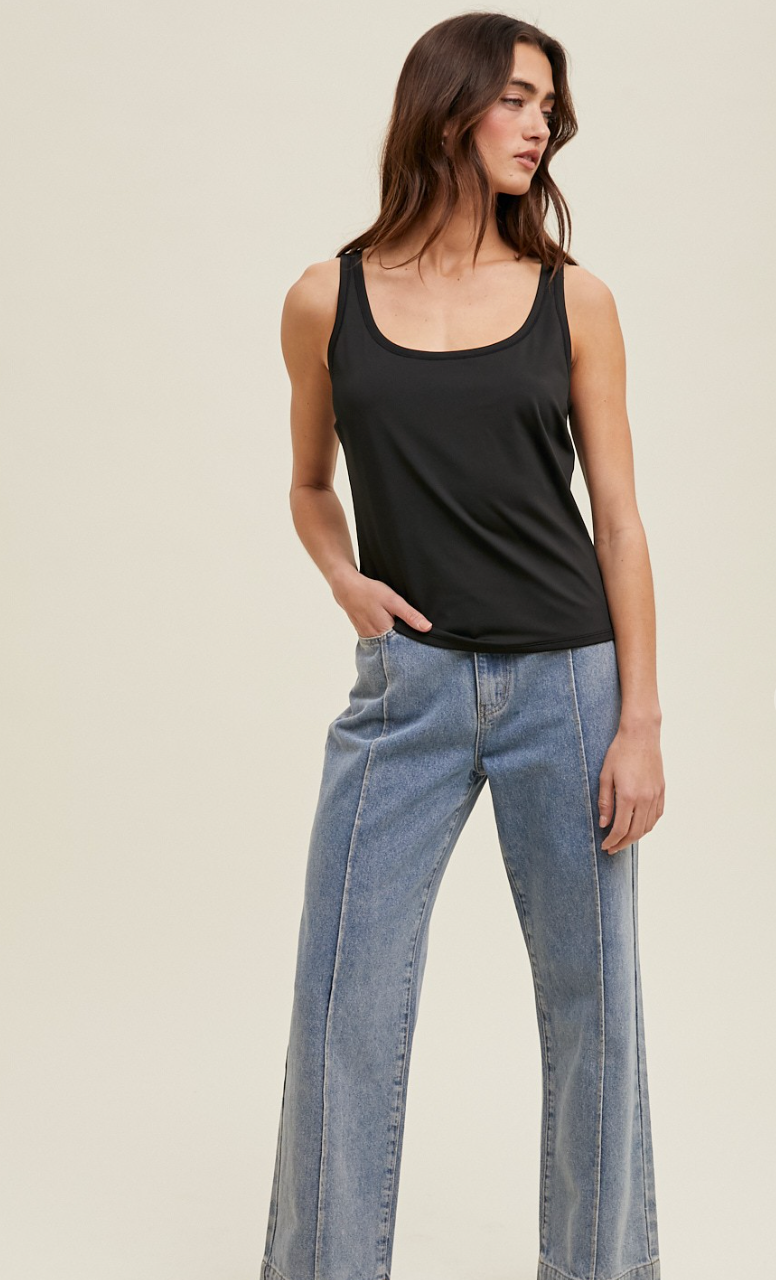 Basic Tank Top Black