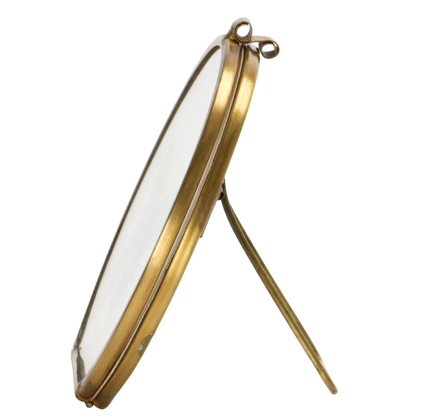 Brass Gold Circle Frame 4''