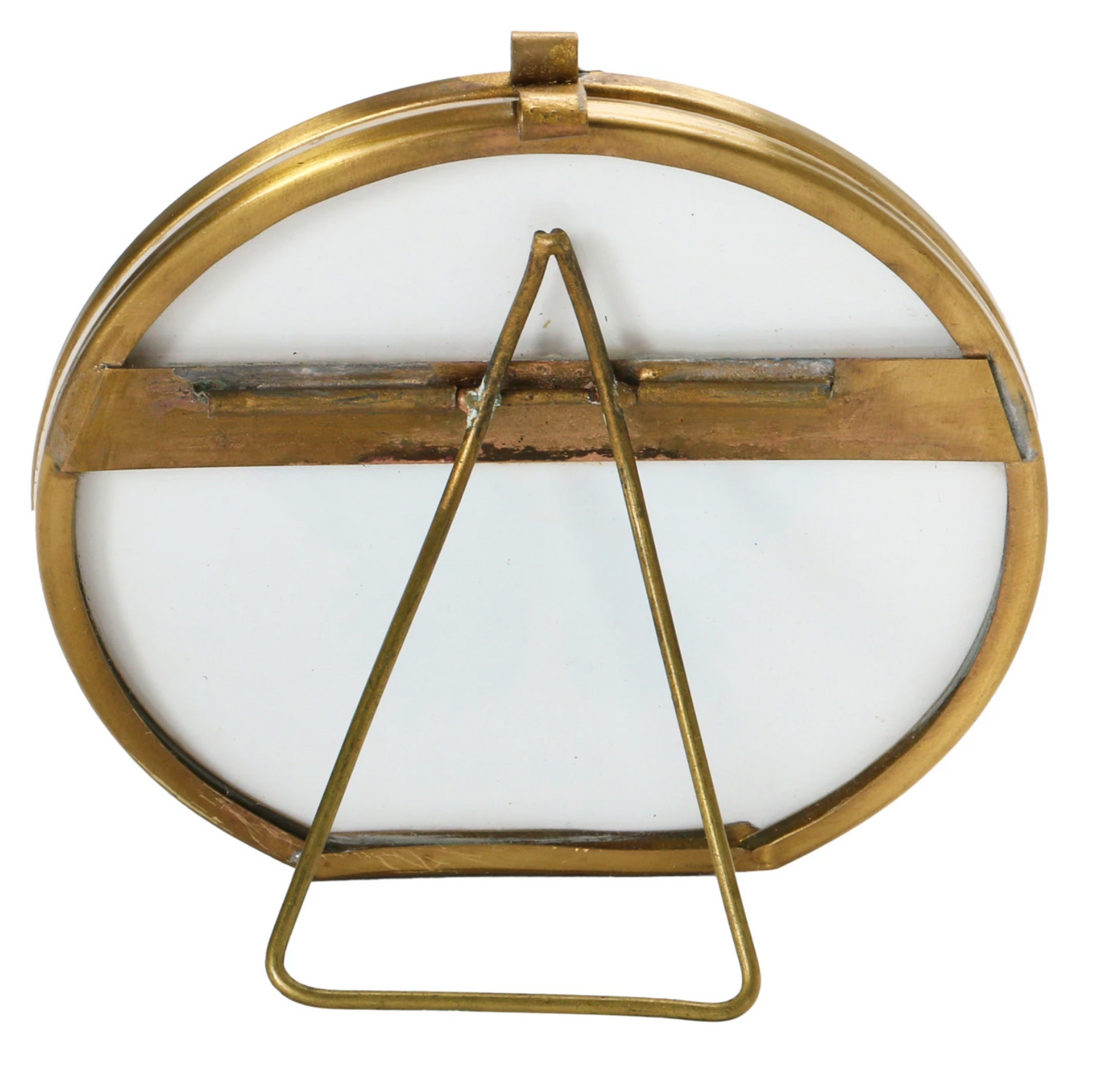 Brass Gold Circle Frame 4''