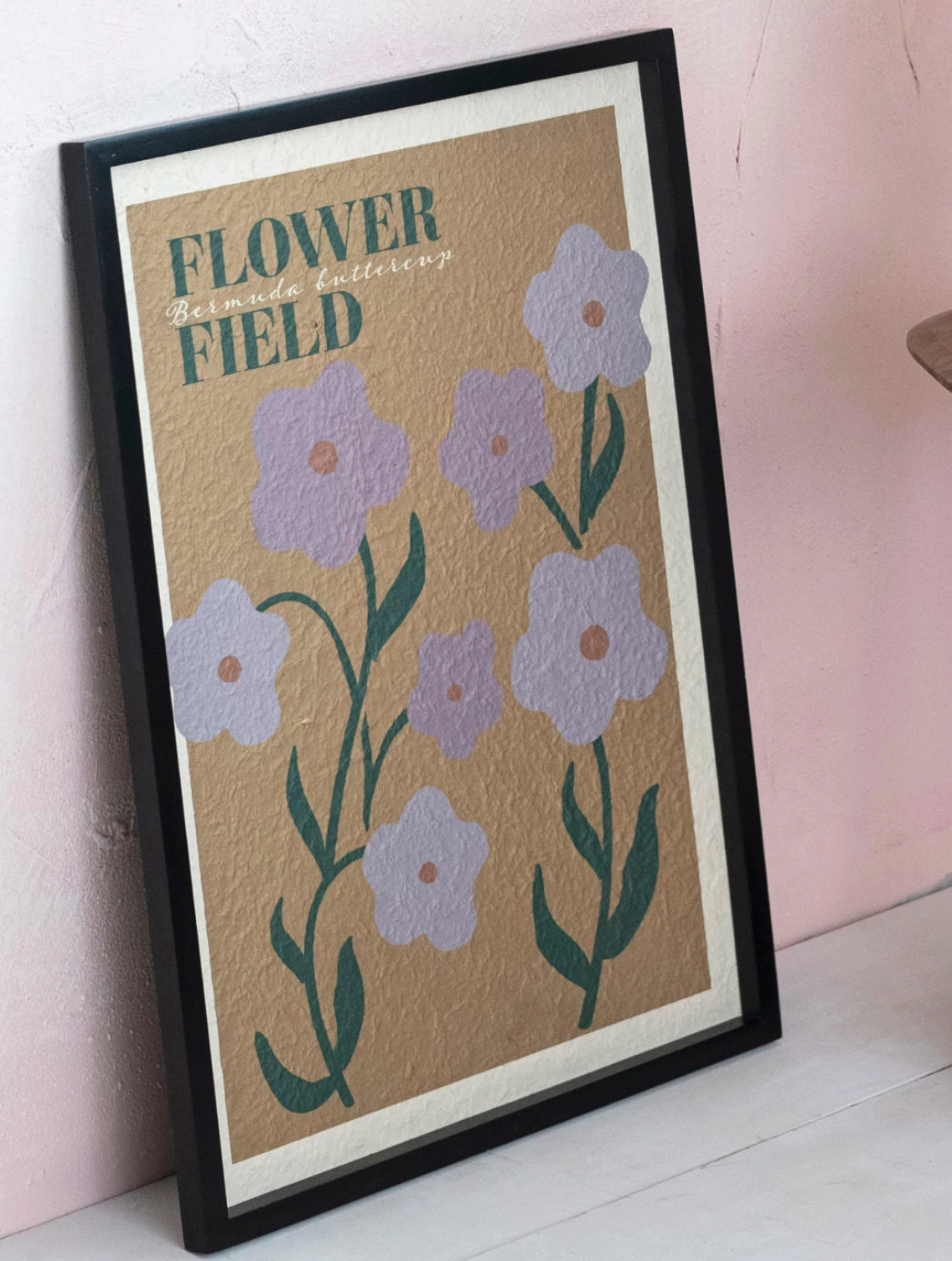 Flower Field Wall Decor