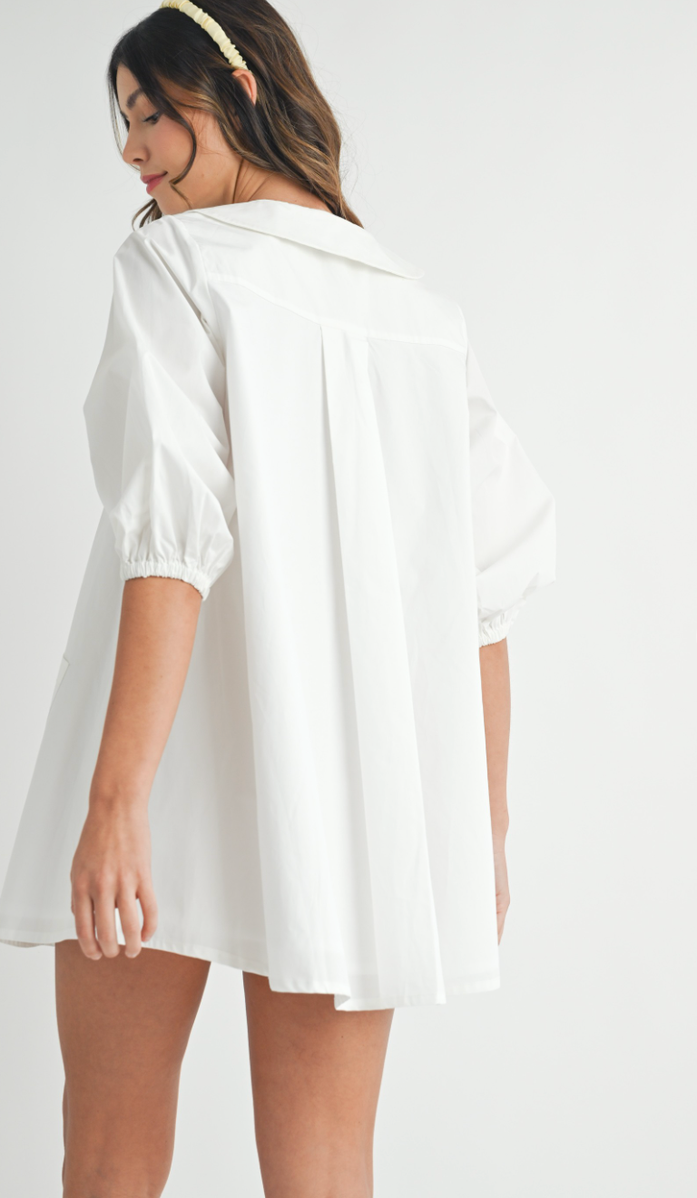 Peterpan Poplin Dress