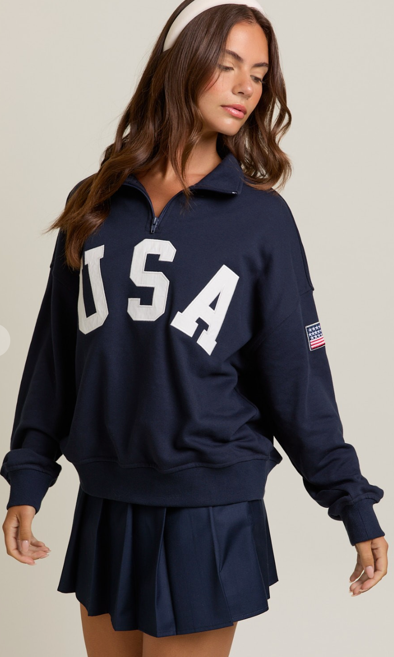USA Navy Pullover Sweatshirt