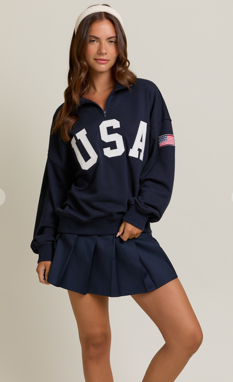 USA Navy Pullover Sweatshirt