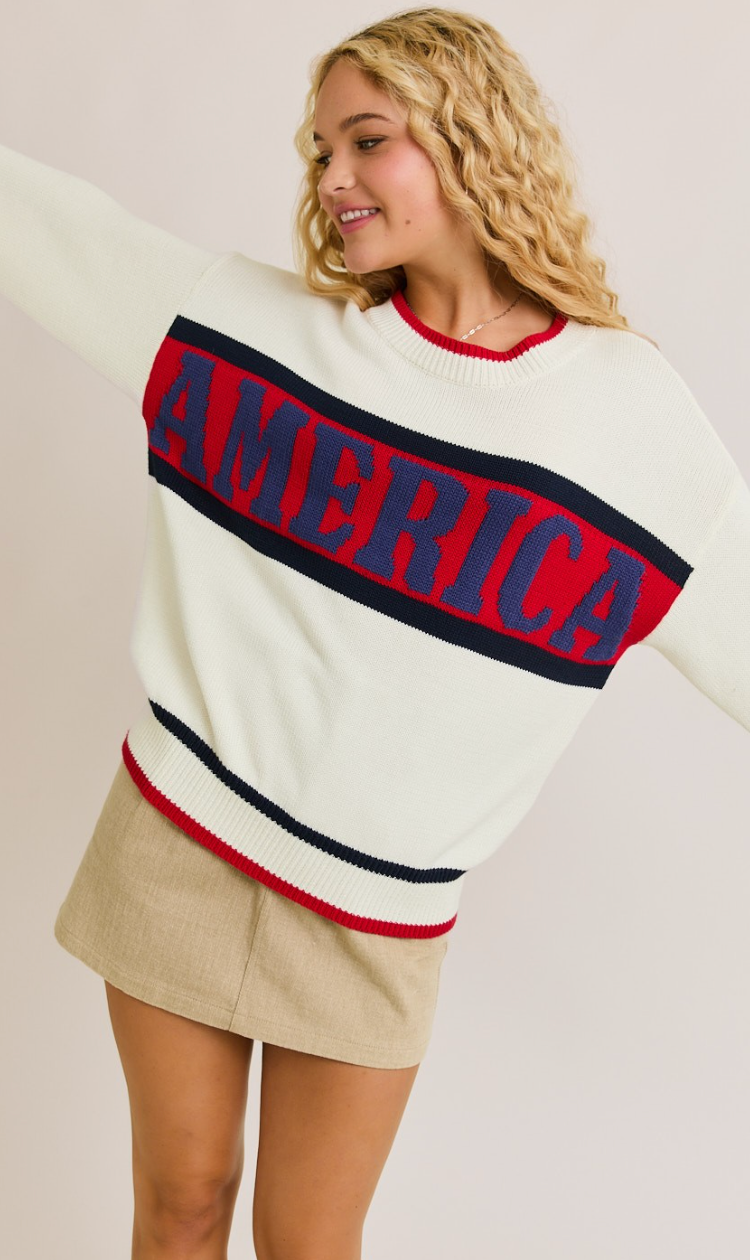 America Lightweight Sweater