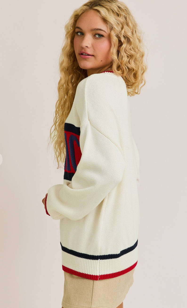 America Lightweight Sweater