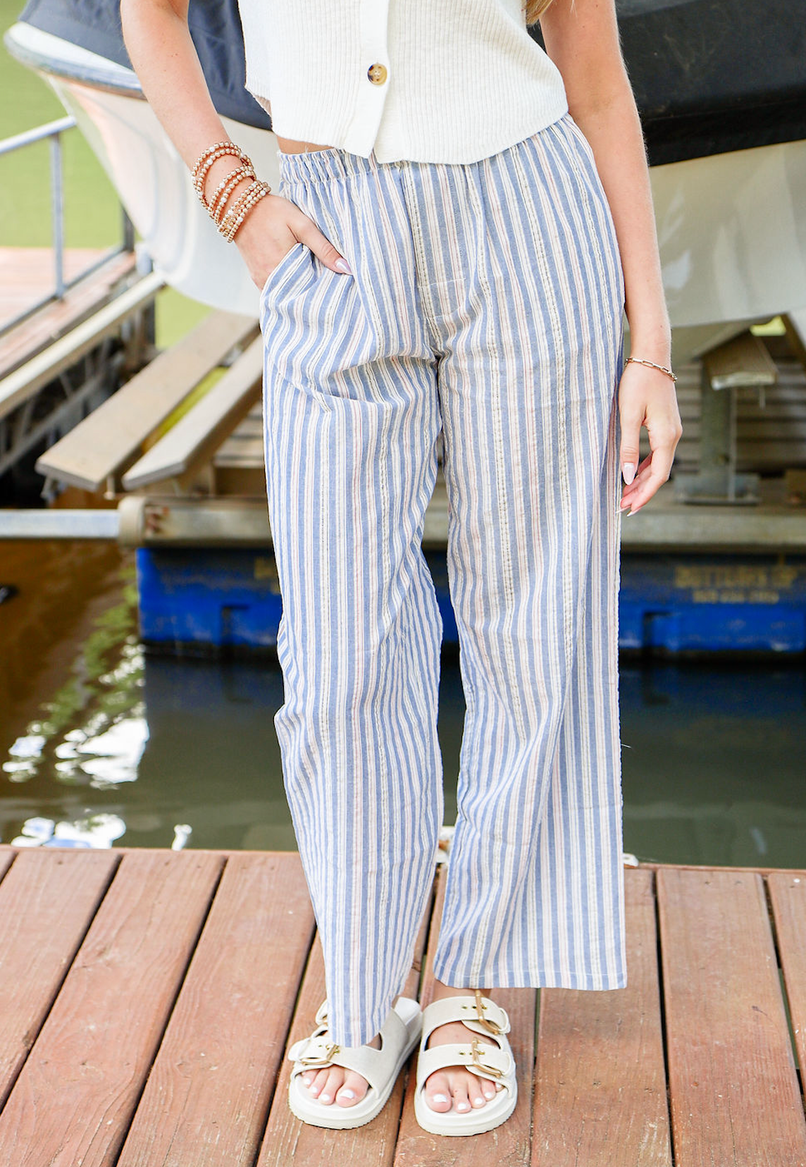 Azyel Stripe Pants