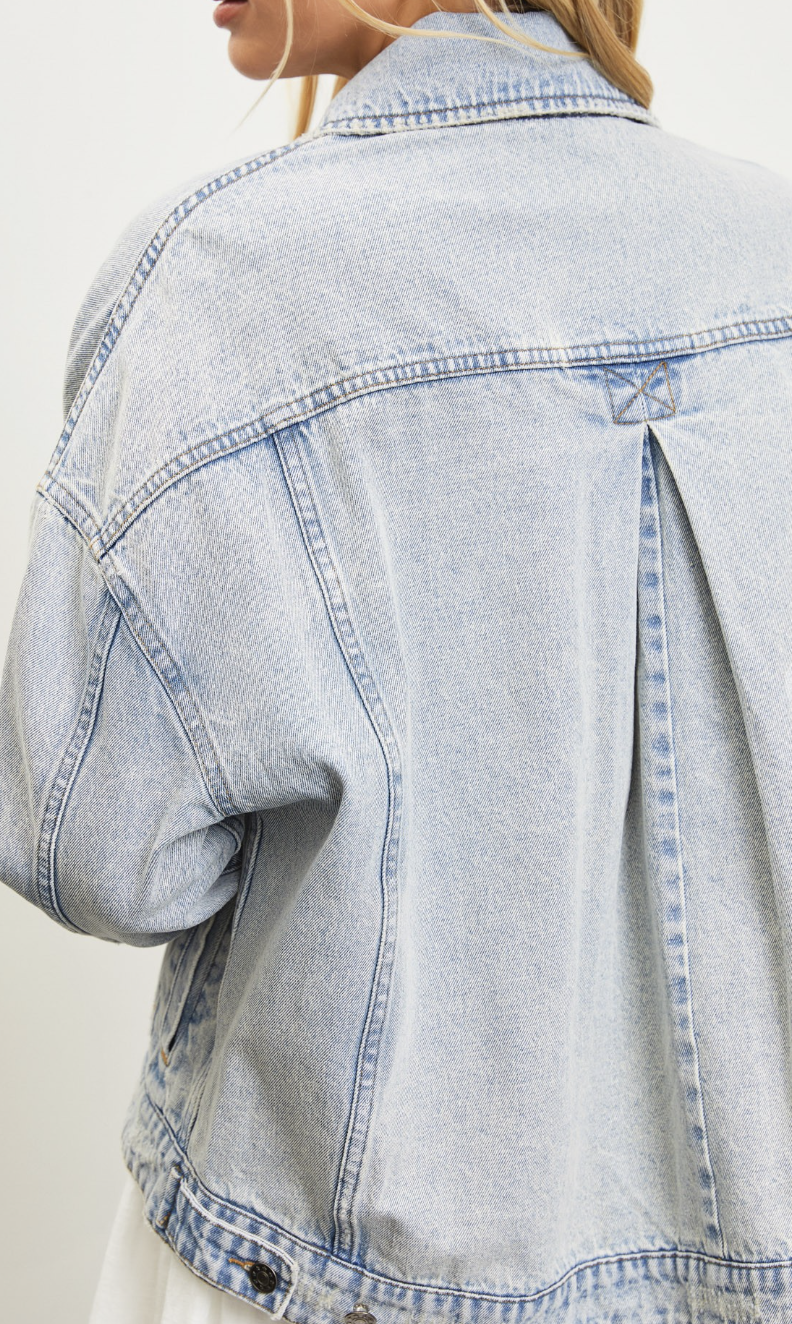 Kerri Light Wash Denim Jacket