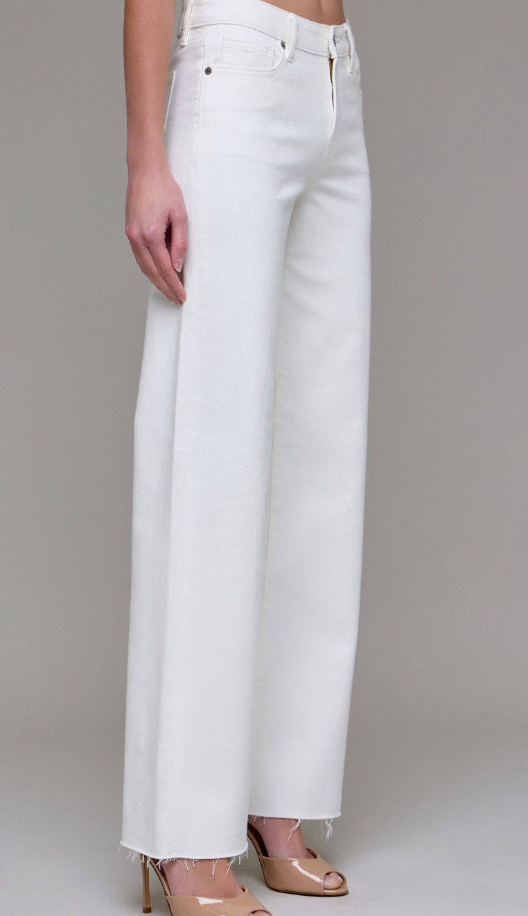 White Loghan Dad Jeans