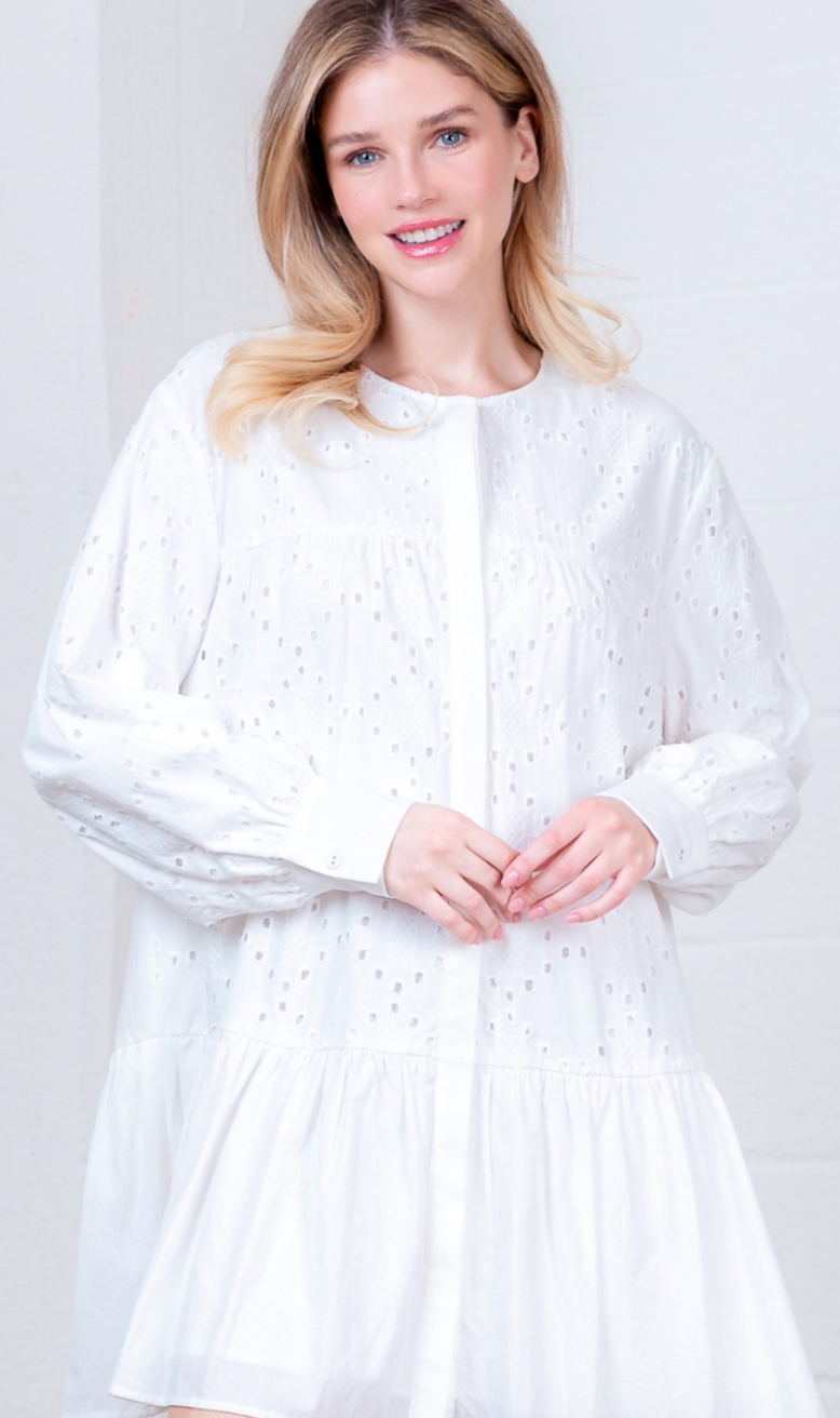 Matilda Eyelet Dress