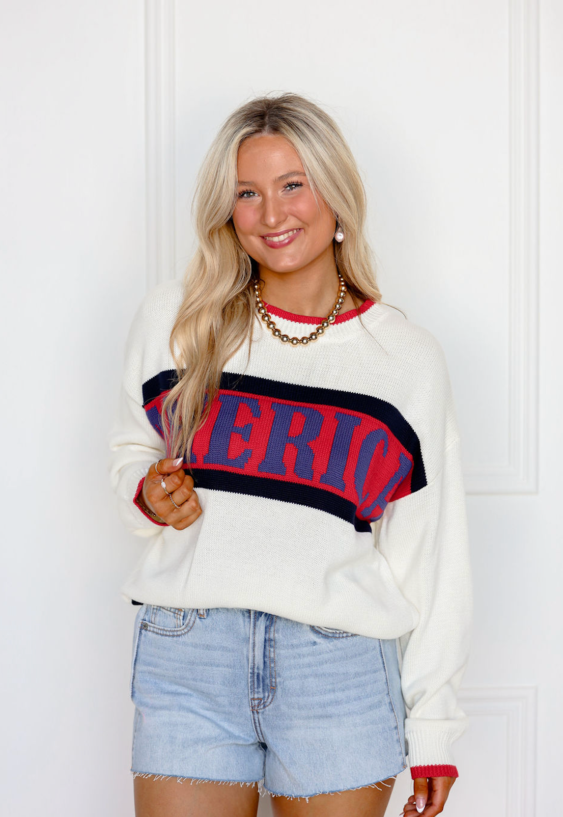 America Lightweight Sweater
