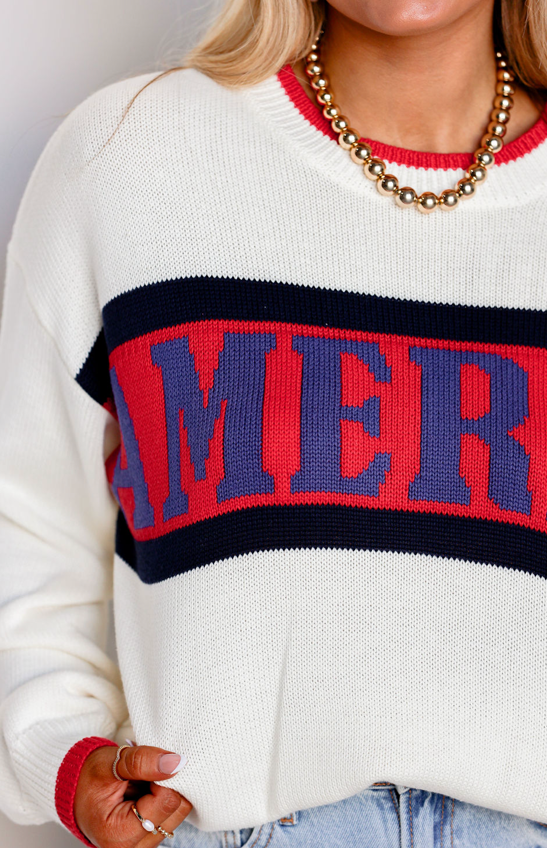 America Lightweight Sweater