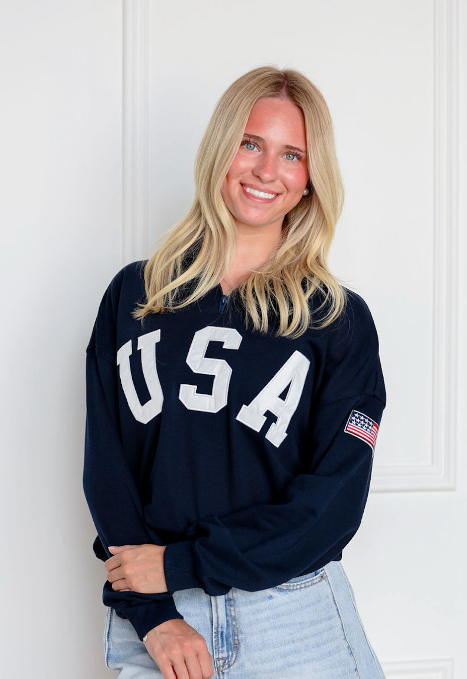 USA Navy Pullover Sweatshirt