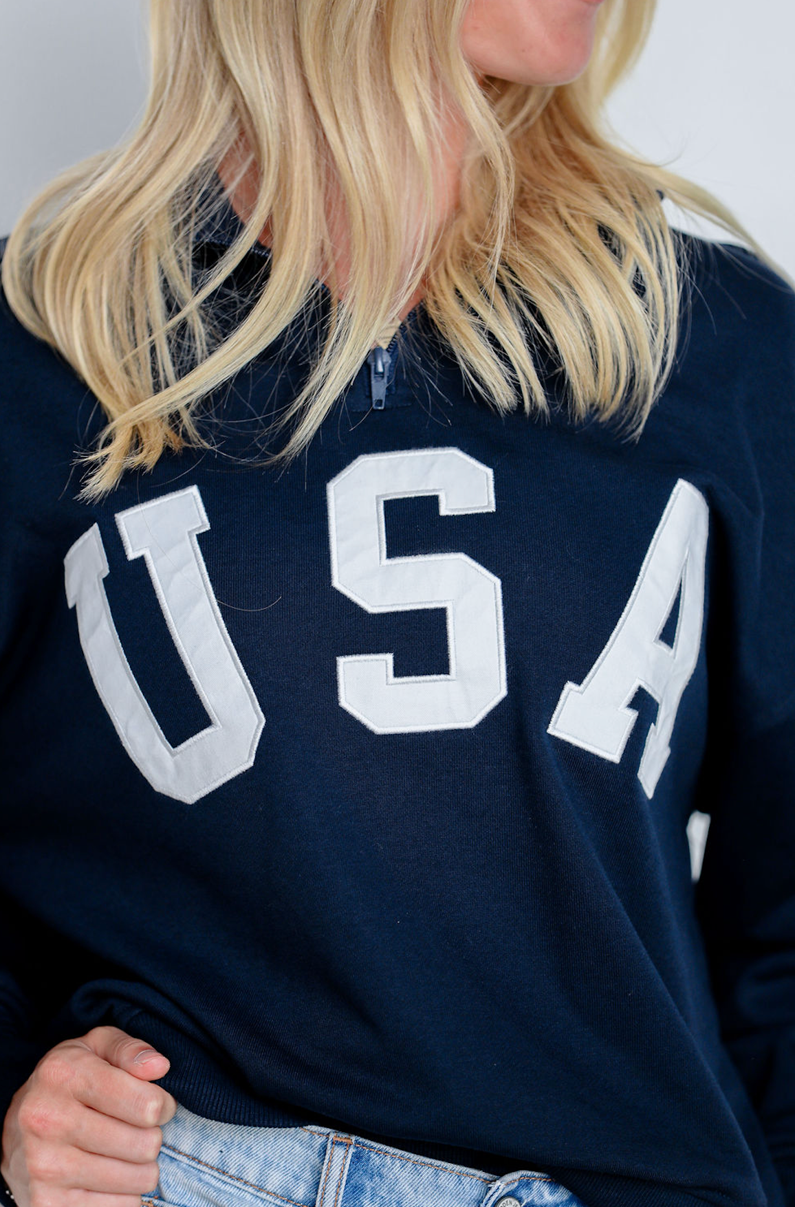 USA Navy Pullover Sweatshirt