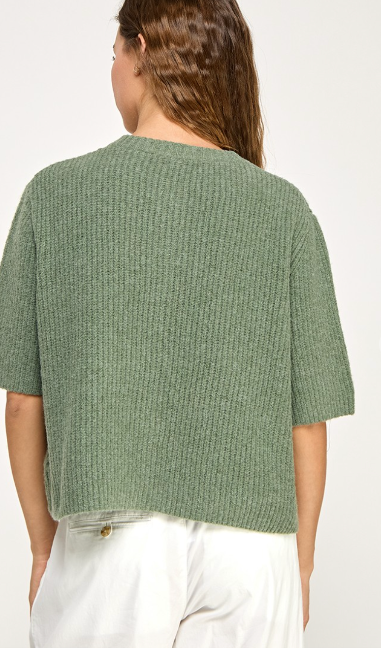 Celene Loose Fit Cardigan Sage