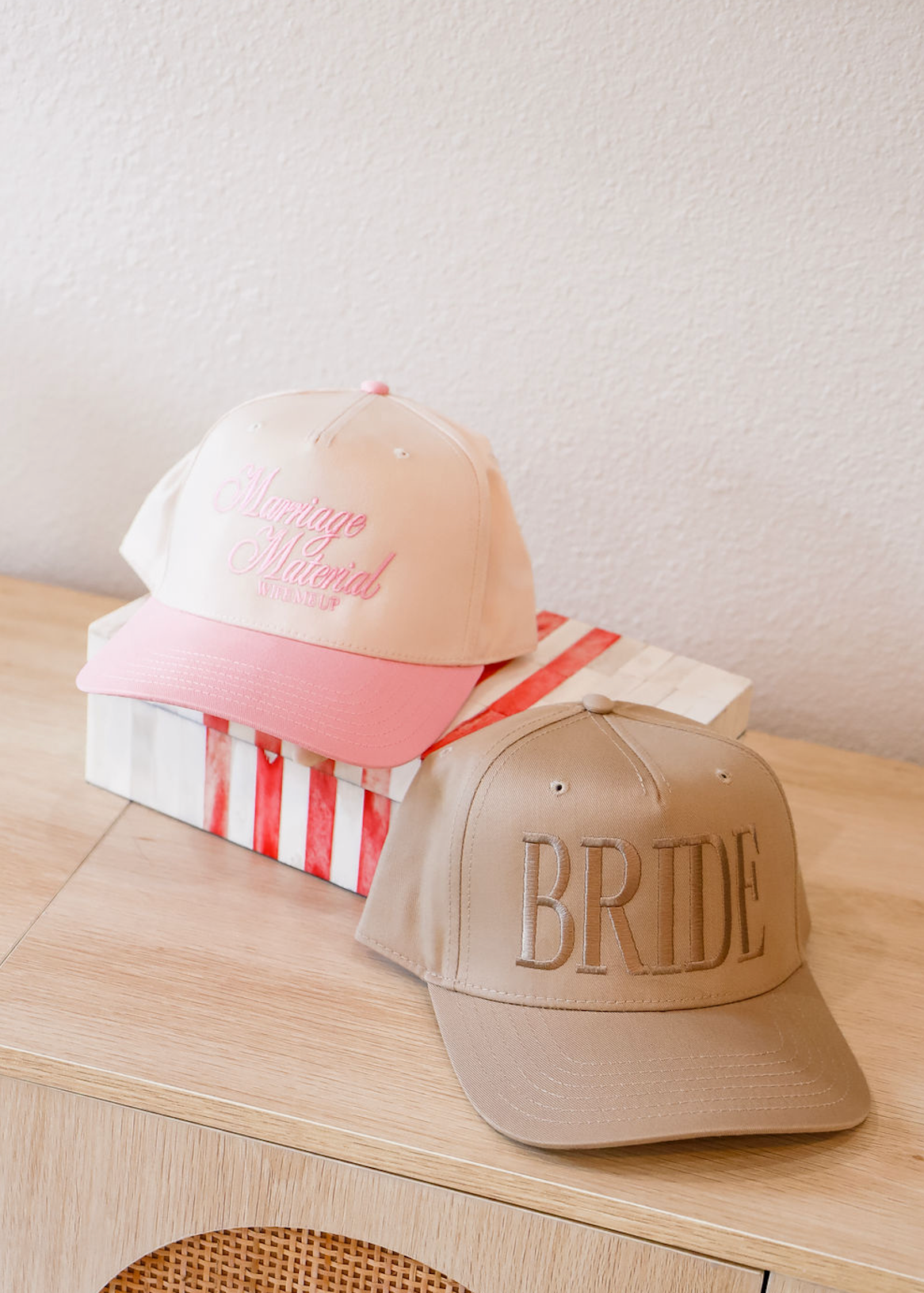 Marriage Material Vintage Trucker Pink
