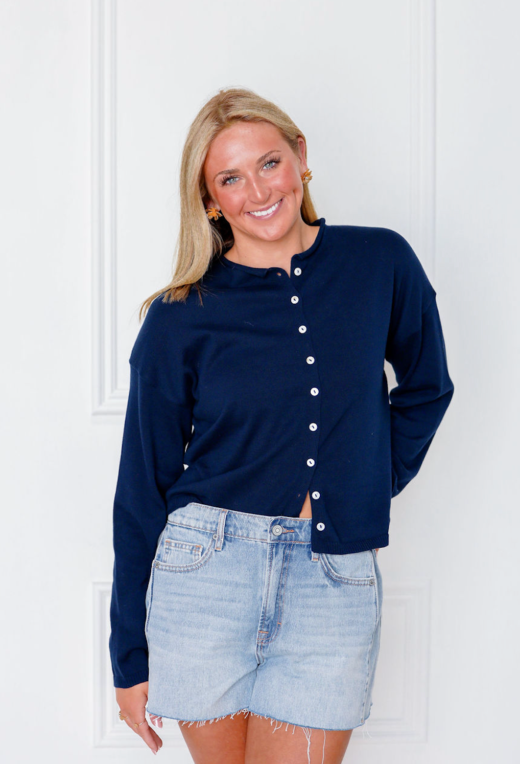 Jessie Cardigan Navy