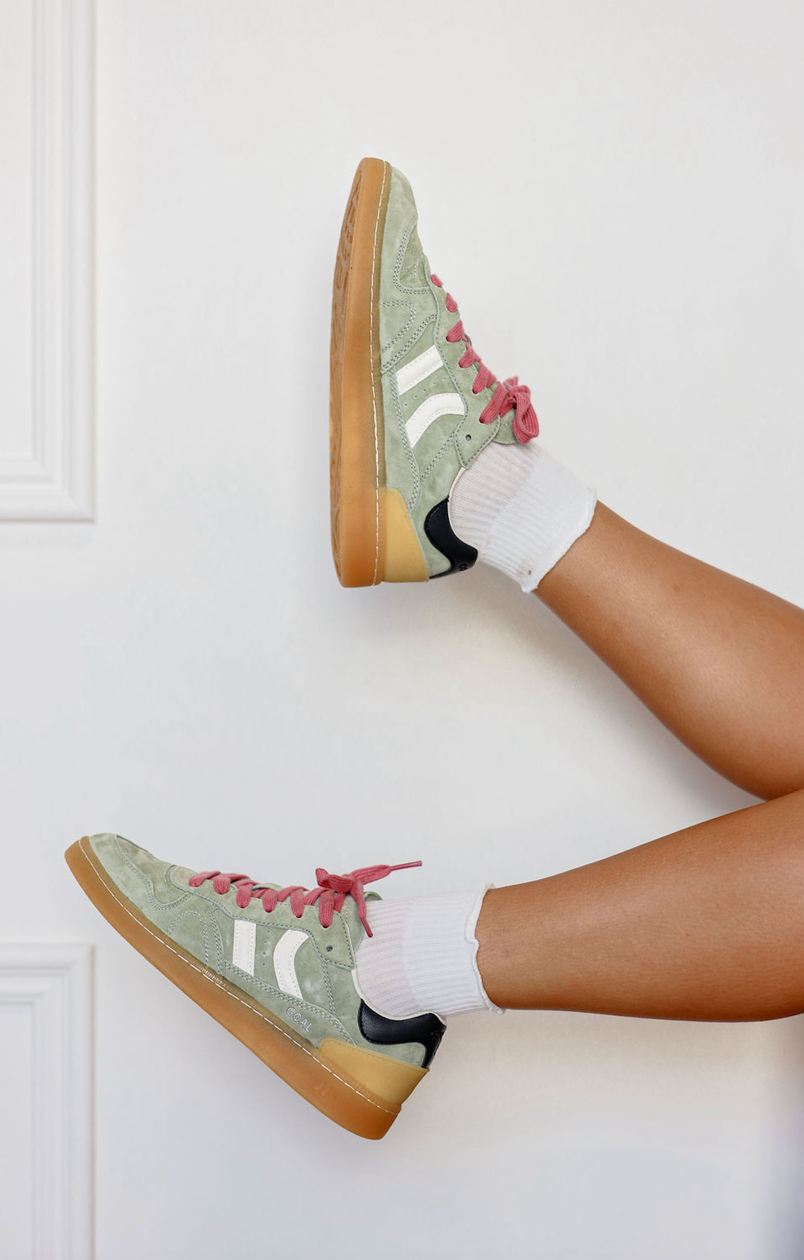 Goal Sneaker - Green Kakhi